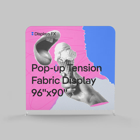 Tension Fabric Display Stand 96"x90"