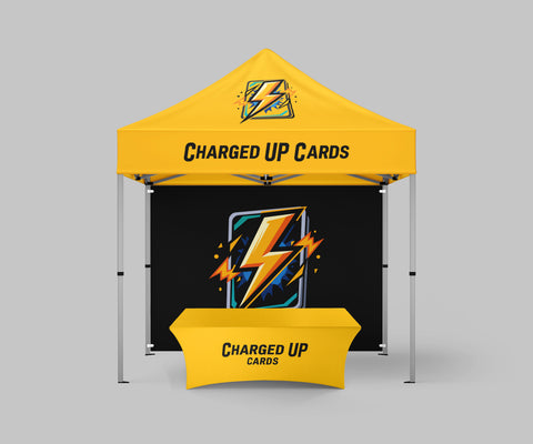 Bundled 10'x10' Tent + Table Cover Package