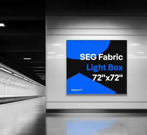 SEG Fabric Wall Light Box 72"x72"