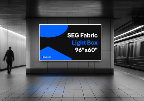 SEG Fabric Wall Light Box 96"x60"