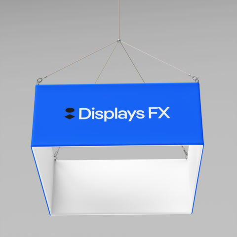 Tension Fabric Square Hanging Display 8'x8'